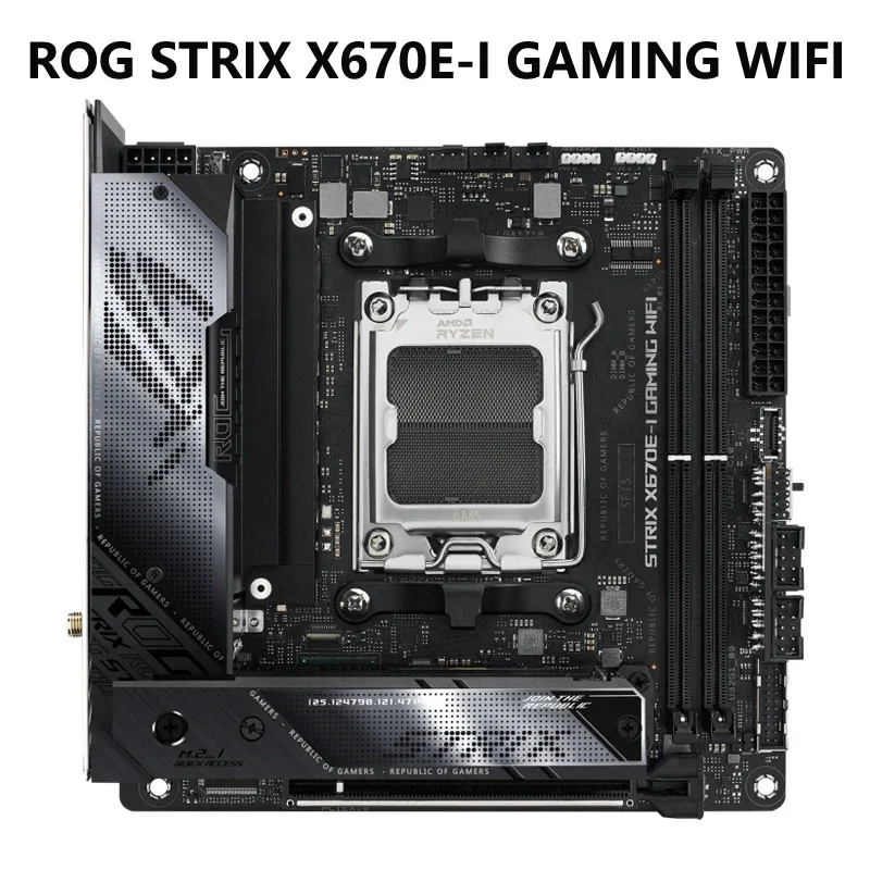 ASUS ROG STRIX X670E-I GAMING  - X670E Itx Motherboard recensie en prijs