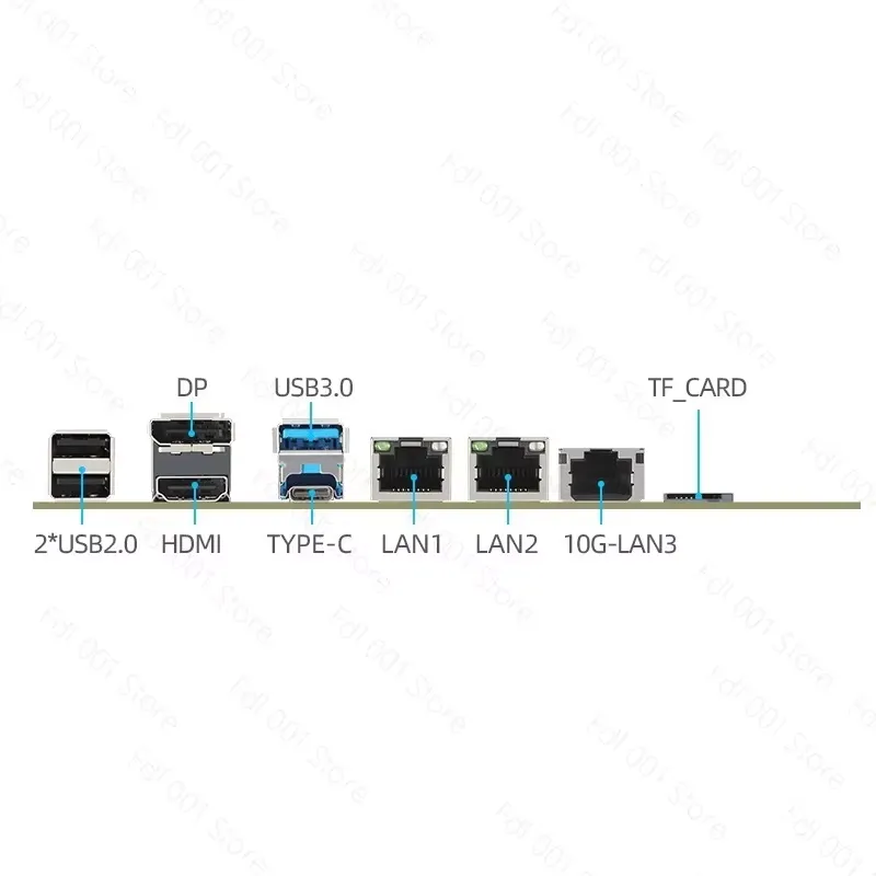 voor moederbord, Mini ITX NAS- - Mini Itx Dual 2.5G Nas Motherboard recensie en prijs