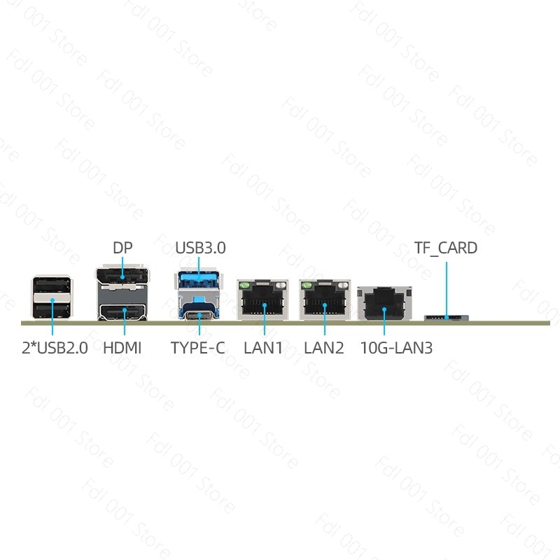 N100 moederbord Dual 2.5G 10G  - Mini Itx Dual 2.5G Nas Motherboard recensie en prijs