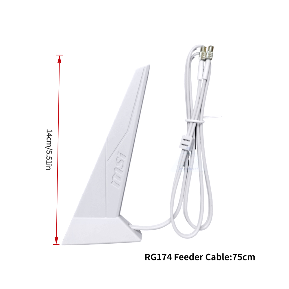 Originele Wi-Fi 7-antenne met  - Z890 Wi-Fi 7 Motherboard recensie en prijs